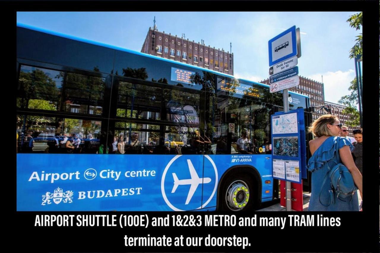 Economy Downtown Design Apartments - Free Parking - Balcony - Super Puplic Transport - Ac Βουδαπέστη Εξωτερικό φωτογραφία